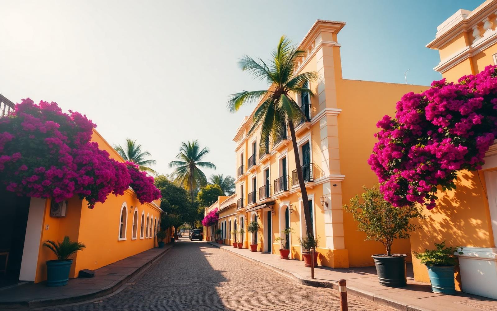 Ultra-realistic Puducherry travel photograph featured in a Fortune Tourism package from Bengaluru